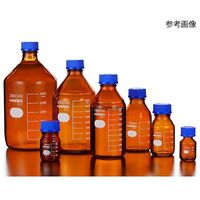 HARIO 耐熱ねじ口瓶(液切れリング付き) 茶 250mL 10本入 NBB-250-SCI 1箱(10本) 64-0916-82（直送品）