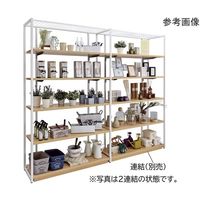 アズワン UR壁面タイプ W120×H210cm 【本体 】【ホワイト枠×ダークブラウンパネル】 65-8761-31 1セット（直送品）