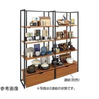 アズワン UR壁面タイプ W90×H210cm【 本体】【 ブラック枠×ホワイトパネル】 65-8761-39 1セット（直送品）