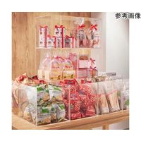 アズワン アクリル5面ボックス 25cm角 65-8768-61 1個（直送品）