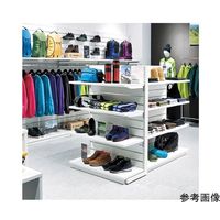 アズワン リスタプラス 壁面タイプ W90×H210cm 本体 ホワイト 65-8768-79 1台（直送品）