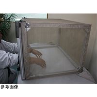 EMCボックス マグネット封止式 巾1000mm×奥行1000mm×高さ600mm 3重(45dB) EBOXD1006-3 1個（直送品）