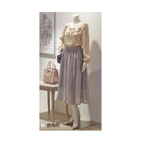 アズワン 軽量PE製 婦人リアルマネキン 右手腰当てポーズ 65-8873-76 1体（直送品）