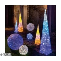 アズワン LEDプリンセスボールライト 【屋外使用可/コントロール不可】大 ブルー 65-8117-43 1セット（直送品）