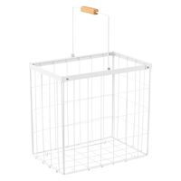 アイリスオーヤマ ランドリーバスケットワゴン2段 ホワイト LBW-452 1台