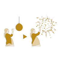 バルーンマルシェ ジェンダーリビールバルーン GIRL 723200002 1袋入 宝興産（直送品）