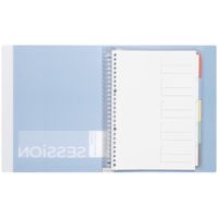 マルマン B5 バインダー セッション 26穴 背幅29mm Lブルー そらいろ F310A-52A 1冊