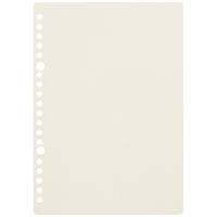 マルマン A5 ルーズリーフ 5mm方眼罫 60枚 くすみカラーアソート L1332-99 1セット（5冊）