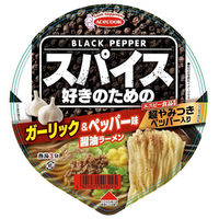 エースコック スパイス好きのためのガーリック＆ペッパー味醤油ラーメン 1セット（12個）