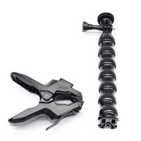 日本トラストテクノロジー フレキシブルロングネッククリップ FLNCLIP-BK 1個