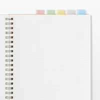 無印良品 インデックス付箋 厚手フィルムタイプ 35×15（5色 各10枚） 良品計画