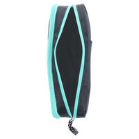 サンスター文具 Wファスナー ペンケース OUTDOOR アウトドア リップストップ ブラック S1427288 1個