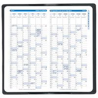 ２０２４年度４月始まりダイアリー クオバディス ビソプラン４　クラブ 見開き１ヶ月ブロック セージグリーン 1冊（直送品）