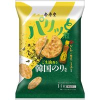 ごま油香る韓国のり風味 14枚 6袋 金吾堂製菓 おせんべい 個包装 おつまみ