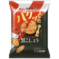 しょうゆ香る黒こしょう煎 14枚 6袋 金吾堂製菓 おせんべい 個包装 おつまみ
