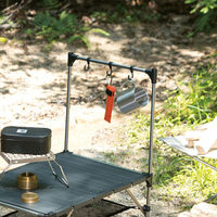 武田コーポレーション コンパクトアルミテーブル用スタンド CRS21-39 1箱(12個入)（直送品）