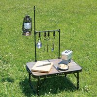 武田コーポレーション ホールドハンガーランタンスタンド HHR22-37BK 1箱(4個入)（直送品）