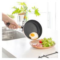 武田コーポレーション IH対応カラーふっ素フライパン18CM PI IHCFF18PI 1箱(10個入)（直送品）