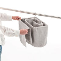 武田コーポレーション ステンレスくるくるハンガー スクエア STKR2-35SQ 1箱(24個入)（直送品）