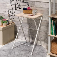 武田コーポレーション ヴィンテージ調 コンパクトテーブル ハイ ナチュラル T8-VCTH70NA 1箱(6個入)（直送品）