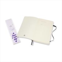 モレスキン クラシック ノートブック エクスパンデッド ソフト ラージ(横罫)ブラック QP616EXP 1冊（直送品）