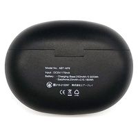 エアージェイ Bluetooth完全ワイヤレスイヤホン EggPods BK ABT-AP8 1個組