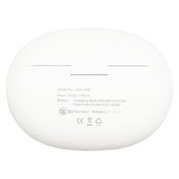 エアージェイ Bluetooth完全ワイヤレスイヤホン EggPods WH ABT-AP8 1個組