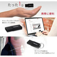 GIGASTONE USB2.0メモリースティック キャップレス U211 16GB Black GJU2-16GQBK 1個