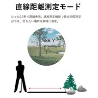 サイエルインターナショナル GOLFレーザー距離計迷わず君 SLI-GRD1000 1個