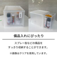 天馬 フィッツケース FC40-3530 ホワイトクリア 110014952 1セット（4個）