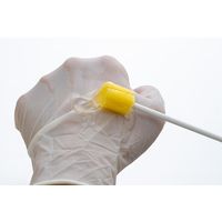 口腔ケアスポンジ スポンジブラシ やわらかめ 爽快スポンジ プラスチック軸 1240976  1ケース（50本入×6袋）介護 ハクゾウメディカル