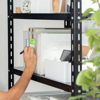 JEJアステージ ファイルボックスL クリア 1セット(6個)