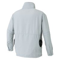 サンエス 袖取り外し長袖ブルゾン 6シルバー S KF91620 1着（直送品）