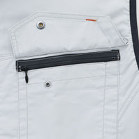 サンエス フード付長袖ワークブルゾン 69チャコール 3L KF91410 1着（直送品）