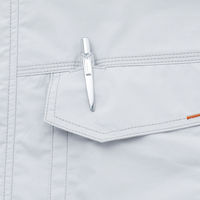 サンエス フード付長袖ワークブルゾン 6シルバー 3L KF91410 1着（直送品）