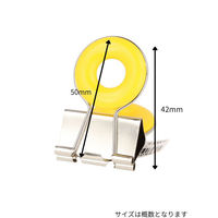 ベロス ドーナツクリップ イエロー DCD-11YE 1個