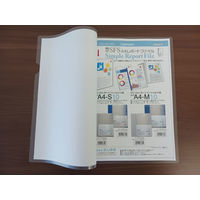 たんぽぽ レポートファイル M ブルー 109991093 1パック