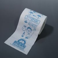 林製紙 (2974)飲酒運転7つの落とし穴 1ロール個包装トイレットペーパー 120491 1個