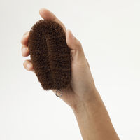 亀の子束子 棕櫚たわし 極メ（きわめ）No.3 スリムで持ちやすい タワシ 1個 亀の子束子西尾商店