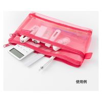 デザインフィル メッシュペンポーチ ピンク 41834006 1個