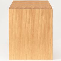 無印良品 コの字の家具 積層合板 オーク材 幅70cm 幅70×奥行30×高さ35cm 良品計画