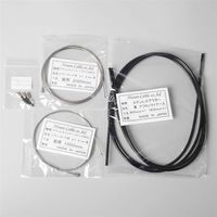 日泉ケーブル NI147 プレミアムブレーキケーブルセット クリアーブラック SP31版シマノロード 1セット（直送品）