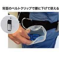 ジェフコム ソフトパーツポケット 130×50×110mm 透明ボディ SPP-10-CL 1個 67-3072-33（直送品）