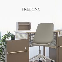 PREDONA(プレドナ) デスクトップシェルフ 幅300×奥行100×高さ160mm モカブラウン 1台