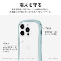 MSソリューションズ iPhone 15 Pro 耐傷・耐衝撃ハイブリッドケース LN-IP23VMFBG 1個