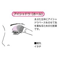 あかしや 化粧筆 ハイグレードタイプ 濃紺 アイシャドウM H8-BG-22 1本