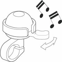 東京ベル製作所 ベル TBー102 プラベル ブラック 23401022 1セット(10個)（直送品）