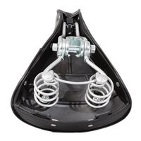 加島サドル製作所 サドル CHSー240ST BR クラシックスタイル(テリー) ブラウン CHS-240STBR 1セット(4個)（直送品）