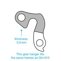 Marwi ギヤハンガー GHー083 M8x0.75 1個（直送品）