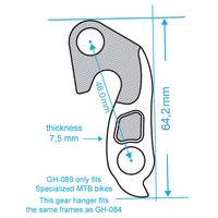 Marwi ギヤハンガー GHー090 M8x0.75 1個（直送品）